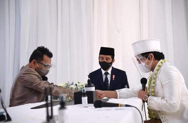 JOKOWI DAN PRABOWO SAKSI NIKAH AUREL ATTA
